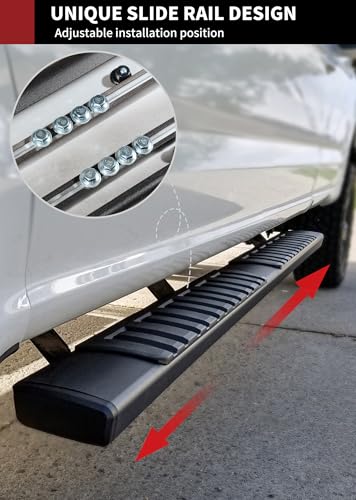 YITAMOTOR 6" Running Boards for Ford Trucks