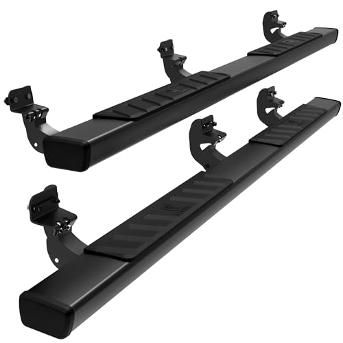 Tyger Auto 4" Riser Running Boards for Dodge Ram