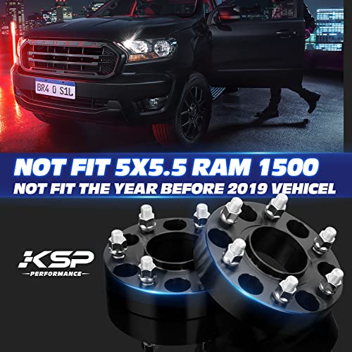 KSP 6X5.5 Wheel Spacers for Ram 1500