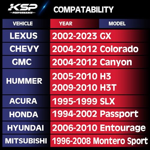 KSP 2" Wheel Spacers for Toyota Trucks