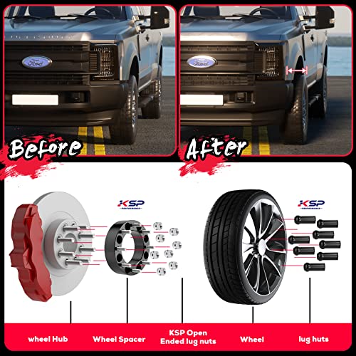 KSP 2" Wheel Spacers for F250/F350 2003-2024
