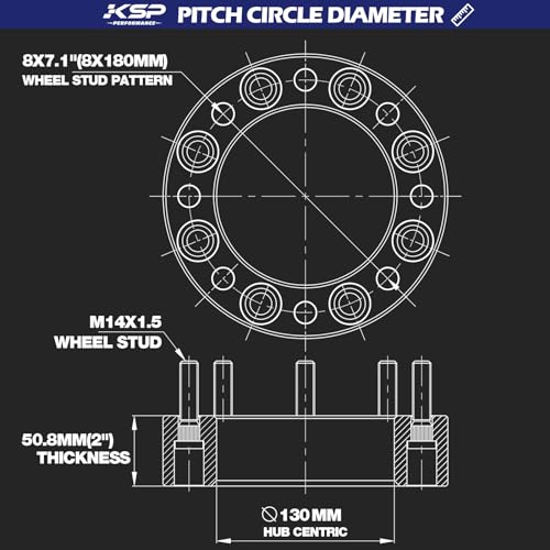 KSP 2" Wheel Spacers for Chevy/GMC Trucks