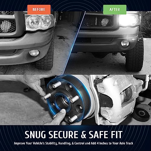 8x6.5 Wheel Spacers for Dodge Ram & Ford F250