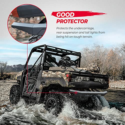 KEMIMOTO Heavy Duty Rear Bumper for Polaris Ranger