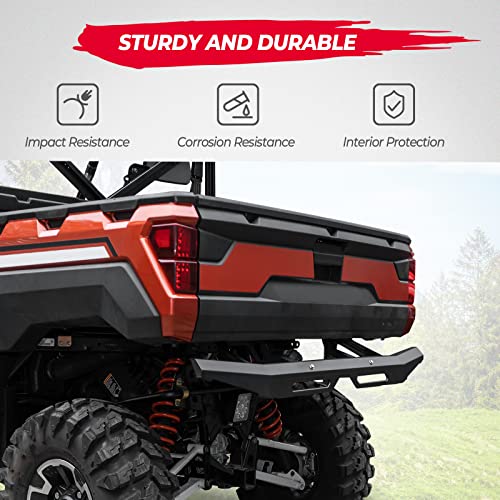 KEMIMOTO Heavy Duty Rear Bumper for Polaris Ranger