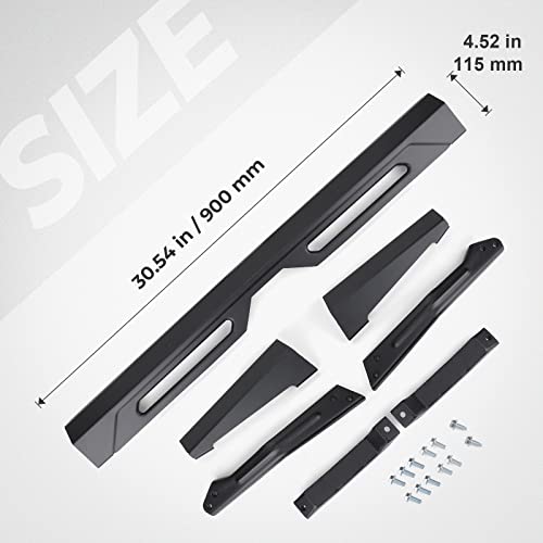 KEMIMOTO Heavy Duty Rear Bumper for Polaris Ranger