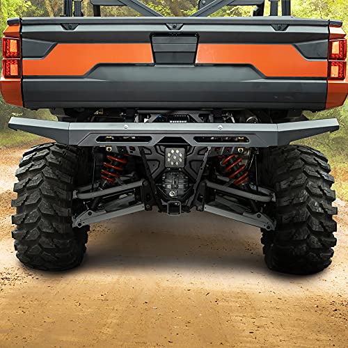 KEMIMOTO Heavy Duty Rear Bumper for Polaris Ranger