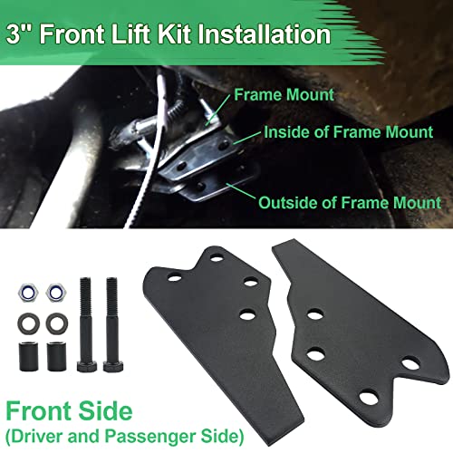 StarknightMT 3" UTV Ranger Lift Kit