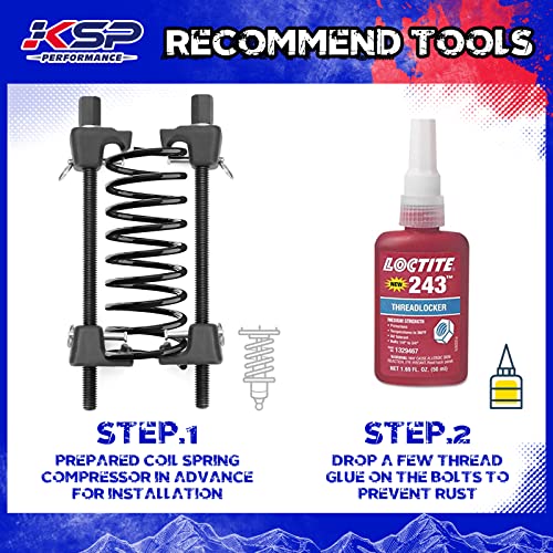 KSP 2.5" Lift Kit for Ram 2500/3500 4WD