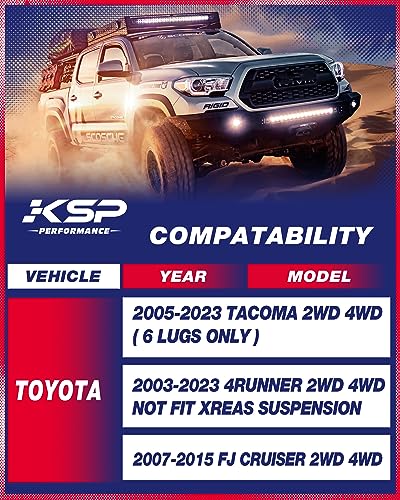 1.5" Tacoma Front Leveling Lift Kit Spacers