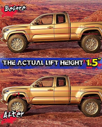 1.5" Tacoma Front Leveling Lift Kit Spacers