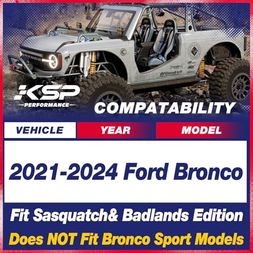 KSP 1" Front Lift Kit for Bronco 2021-2024