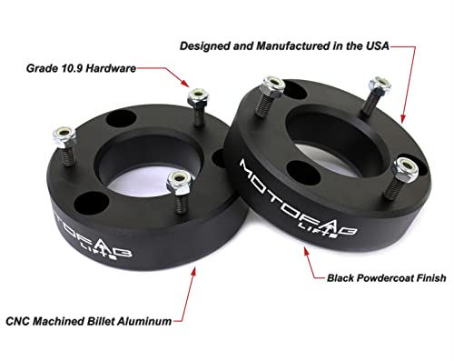 MotoFab Lifts 2.5" Front Leveling Lift Kit