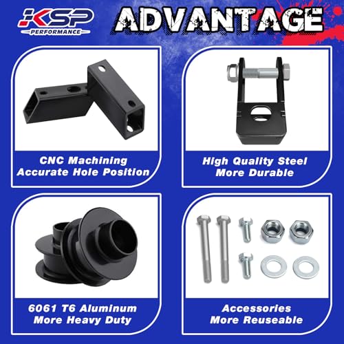KSP 2.5" Leveling Lift Kit for Super Duty Trucks