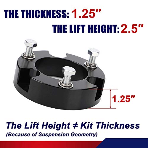 2.5" Leveling Kit for Tacoma, 4Runner, FJ Cruiser