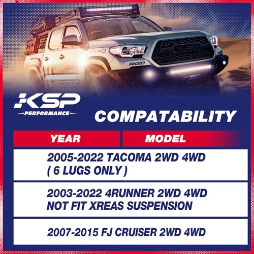 KSP 3" Front Leveling Lift Kit for Tacoma, 4Runner