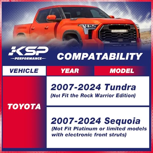 3" Tundra Front Leveling Lift Kit Spacers