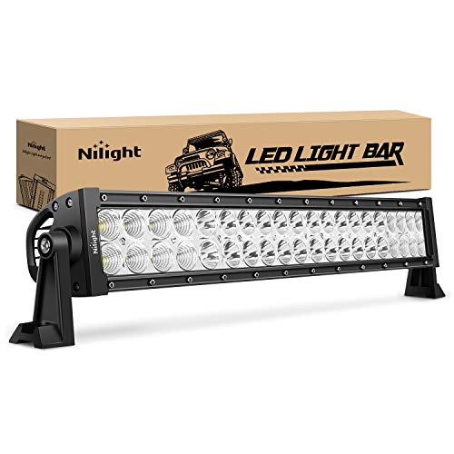 Nilight 22" 120W LED Light Bar Combo