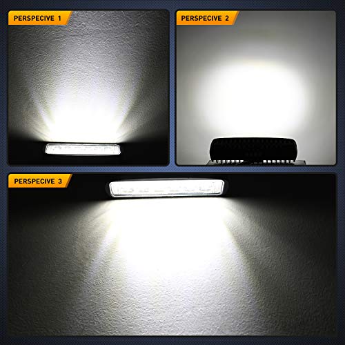 Nilight 2PK 18W 6-Inch LED Flood Pods