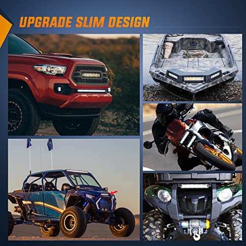 Nilight 7-Inch Slim LED Light Bar - 30W