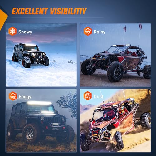 Nilight 7-Inch Slim LED Light Bar - 30W