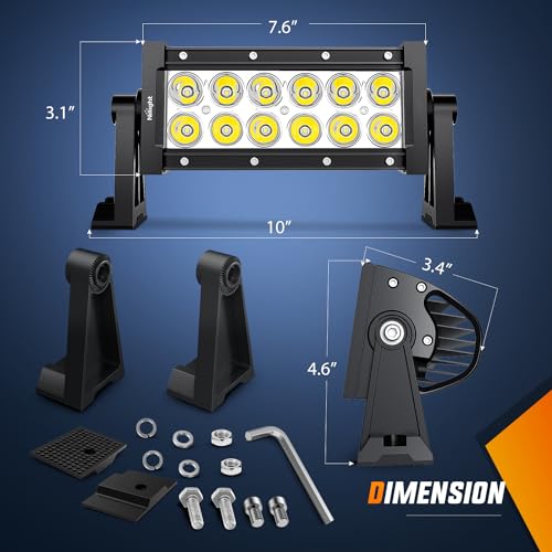 Nilight 36W LED Light Bar for Off-Road Vehicles