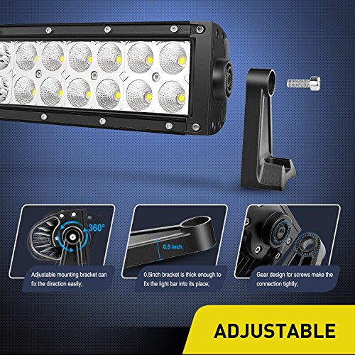 Nilight 42-Inch 240W LED Light Bar Combo