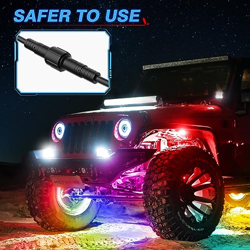 MICTUNING 3-Pin RGB+IC Light Extension Cable