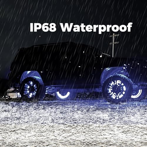 17.5" Triple Row LED Wheel Ring Light Kit