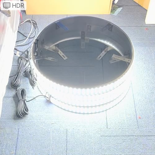 17" 4-Row Amber White LED Wheel Lights