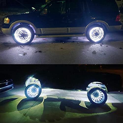 17in Waterproof Wheel Lights Kit with Remote Control