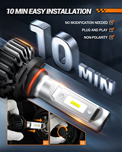 9005/HB3 & 9006/HB4 Fog Light Bulbs Combo