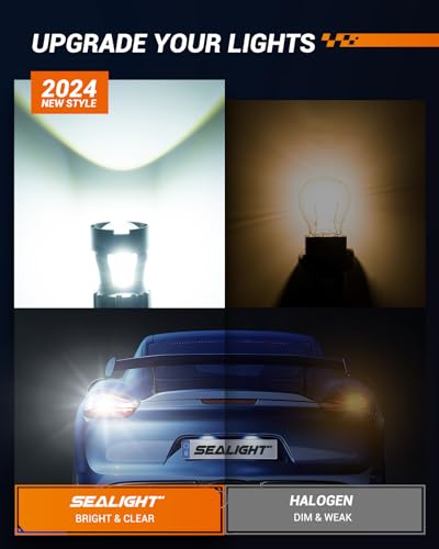 SEALIGHT 921 LED Backup Light Bulbs - 6000K