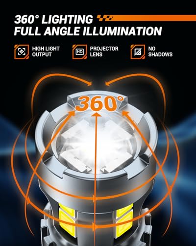 SEALIGHT 921 LED Backup Light Bulbs - 6000K