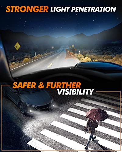 SEALIGHT H11 LED Fog Light Bulbs - 6500K