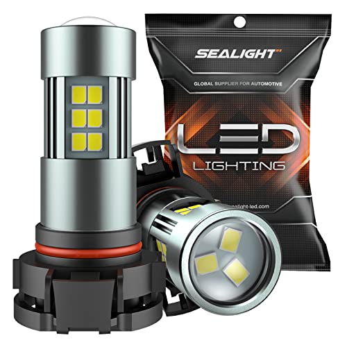 SEALIGHT 5202 LED Fog Light Bulbs - 6000K