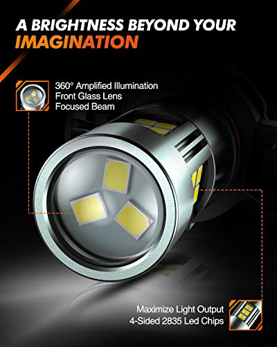 SEALIGHT 5202 LED Fog Light Bulbs - 6000K