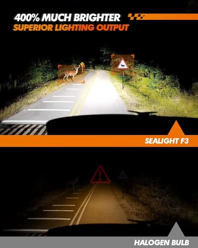 SEALIGHT 5202 PS24W 6000K LED Fog Light Bulbs