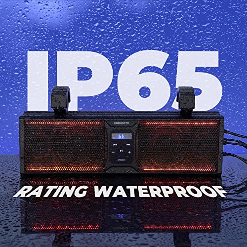 KEMIMOTO 16" UTV Sound Bar with LED Lights