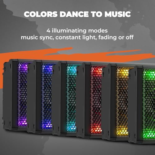 KEMIMOTO Marine Waterproof UTV Sound Bar System