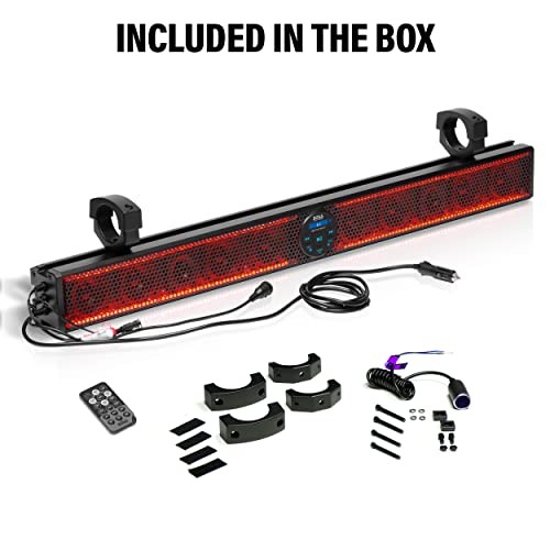 BOSS 37" ATV UTV Bluetooth Sound Bar