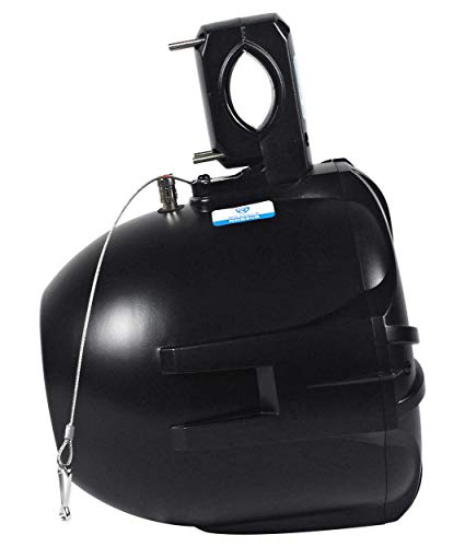 Rockville 8" Marine Wakeboard Speakers, Black - Pair