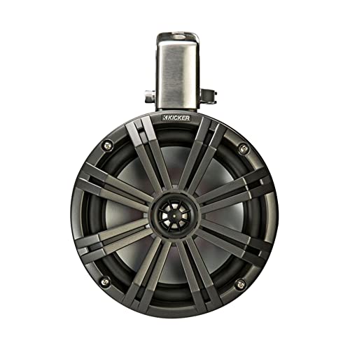 Kicker KMTC8 Loaded Marine Cans with Speakers