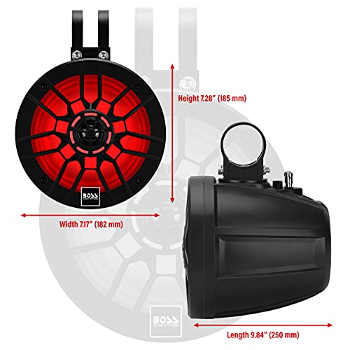 Boss Audio 2-Way Marine UTV Roll Bar Speakers