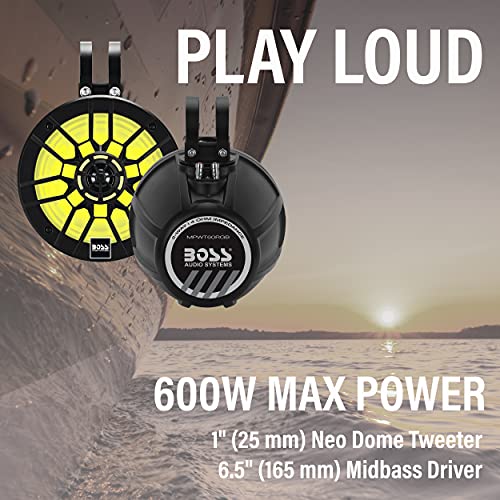 Boss Audio 2-Way Marine UTV Roll Bar Speakers