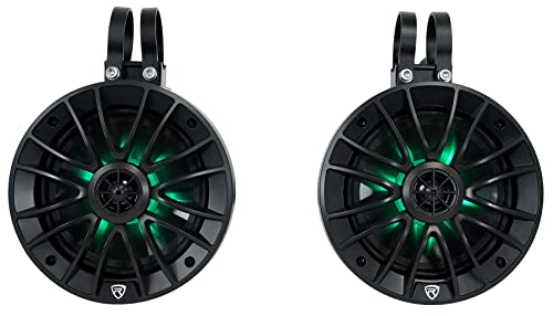 Rockville 6.5" Bluetooth LED Tower Speakers