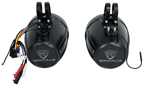 Rockville 6.5" Bluetooth LED Tower Speakers