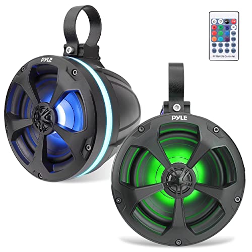 Waterproof 5.25" Off-Road Speakers with RGB Lighting