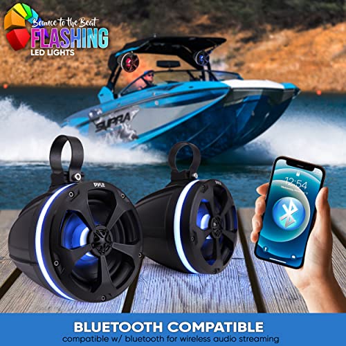 Waterproof 5.25" Off-Road Speakers with RGB Lighting