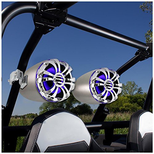 Waterproof 5.25" Marine Speakers with LED Lights